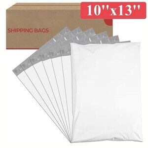 100 Poly Mailers Waterproof Shipping Bags Envelopes Packaging Premium Bag 10x13